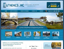 Tablet Screenshot of euthenics-inc.com